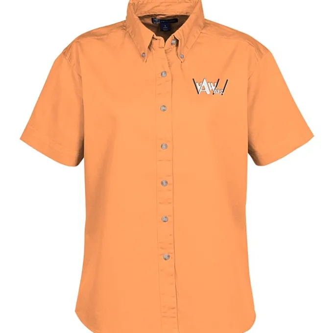 Blue Generation Fine SS Twill Shirt - Ladies'