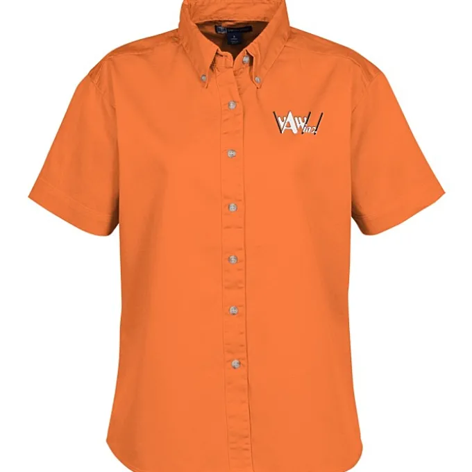 Blue Generation Fine SS Twill Shirt - Ladies'