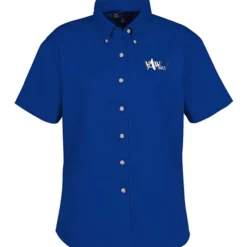 Blue Generation Fine SS Twill Shirt - Ladies'