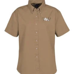 Blue Generation Fine SS Twill Shirt - Ladies'