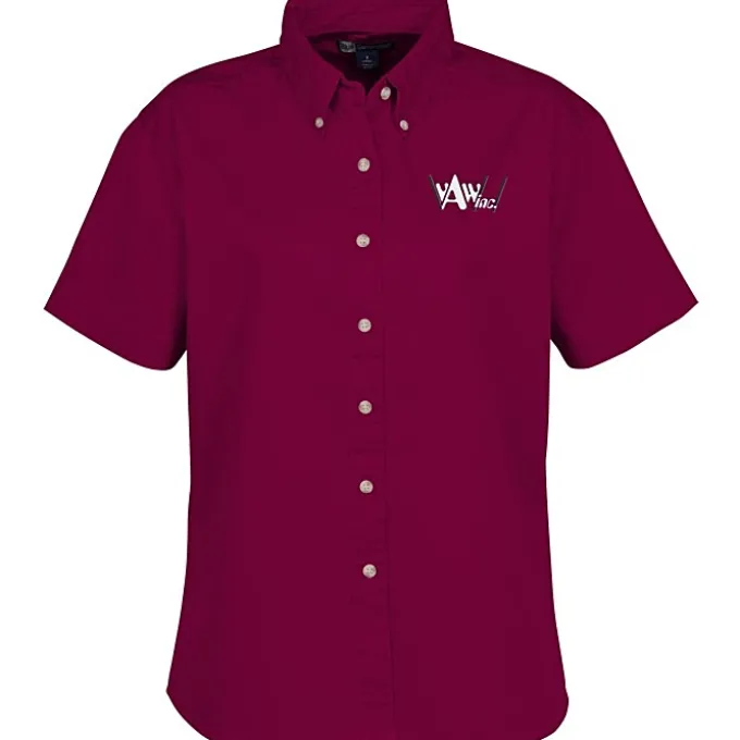 Blue Generation Fine SS Twill Shirt - Ladies'