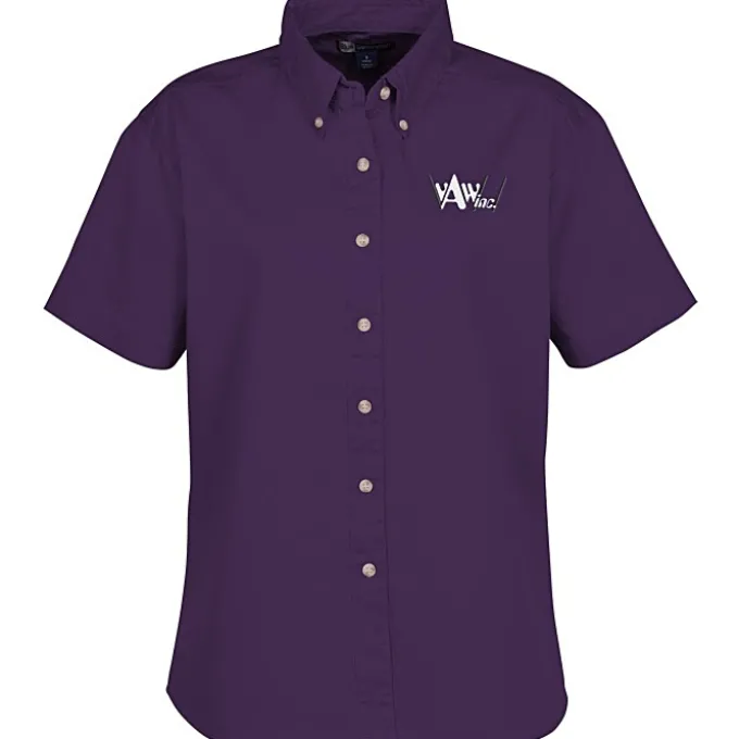 Blue Generation Fine SS Twill Shirt - Ladies'