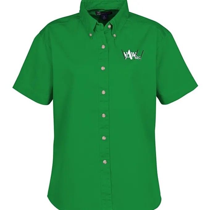 Blue Generation Fine SS Twill Shirt - Ladies'