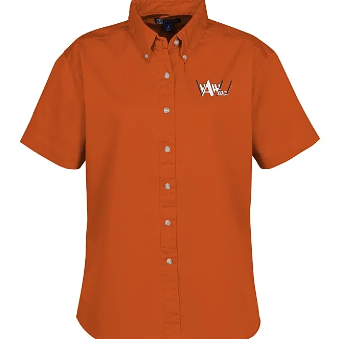 Blue Generation Fine SS Twill Shirt - Ladies'