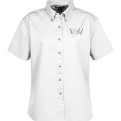 Blue Generation Fine SS Twill Shirt - Ladies'
