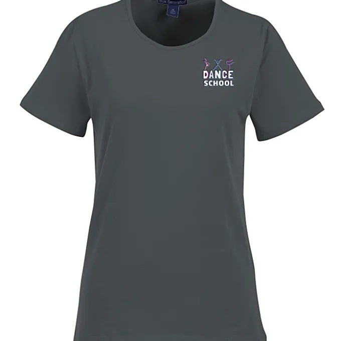Blue Generation Jewelneck Tee - Ladies'