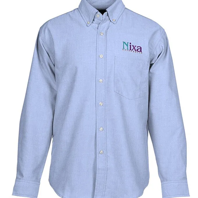 Blue Generation Long Sleeve Oxford - Men's - Solid