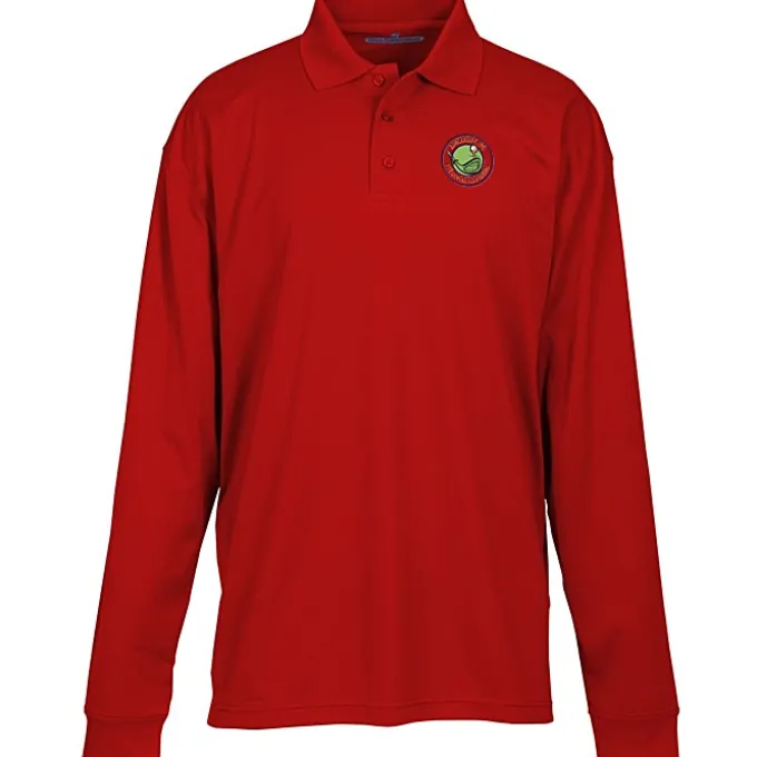 Blue Generation LS Snag Resistant Wicking Polo - Men's
