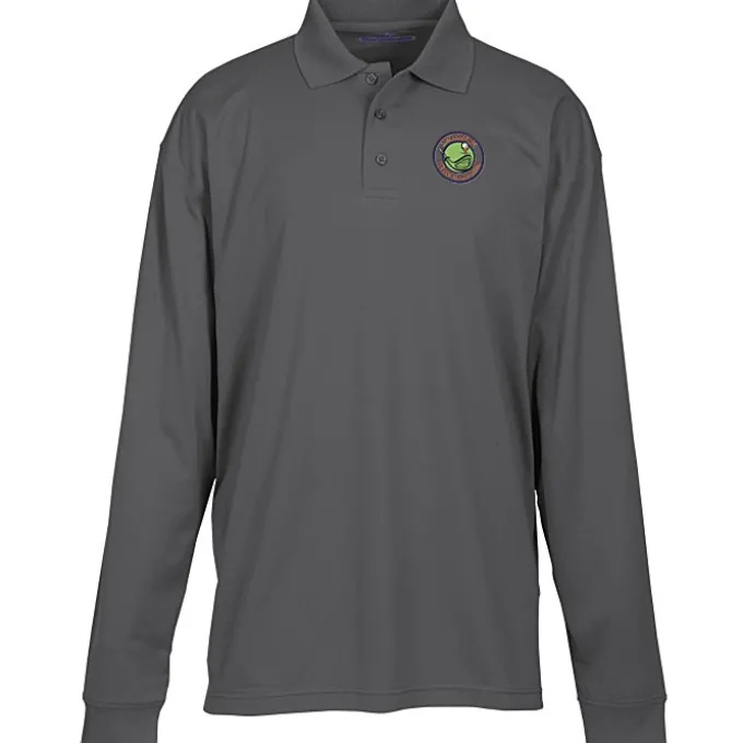 Blue Generation LS Snag Resistant Wicking Polo - Men's