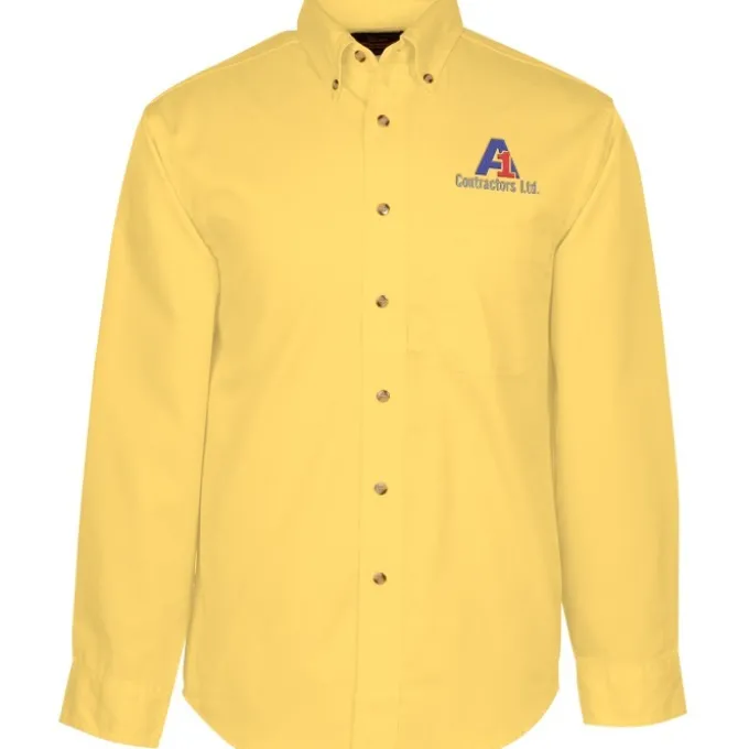 Blue Generation LS Stain-Resistant Twill Shirt - Men's