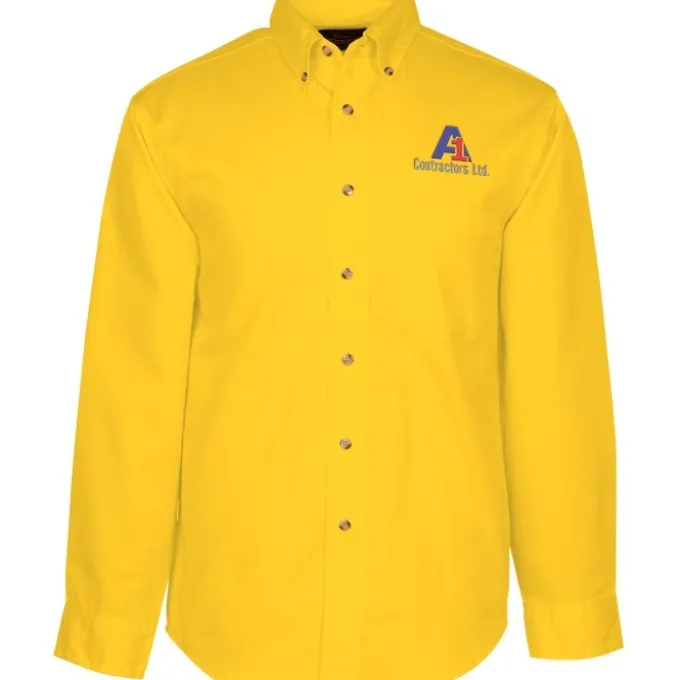 Blue Generation LS Stain-Resistant Twill Shirt - Men's