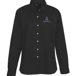 Blue Generation LS Stain-Resistant Twill Shirt - Ladies'