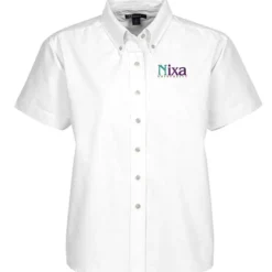 Blue Generation Short Sleeve Oxford - Ladies' - Solid