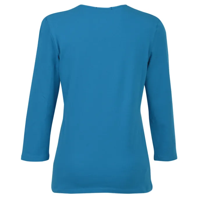 Blue Generation 3/4 Sleeve Tee - Ladies'