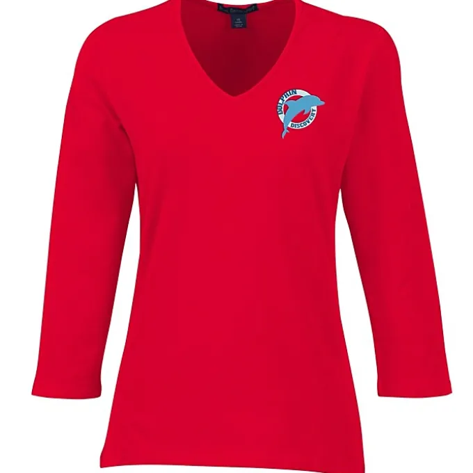 Blue Generation 3/4 Sleeve Tee - Ladies'