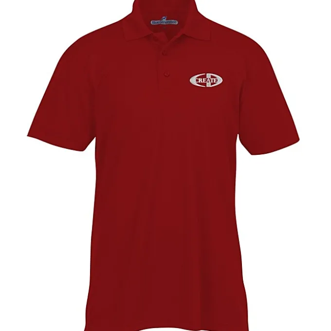 Blue Generation Snag Resistant Wicking Polo - Men's