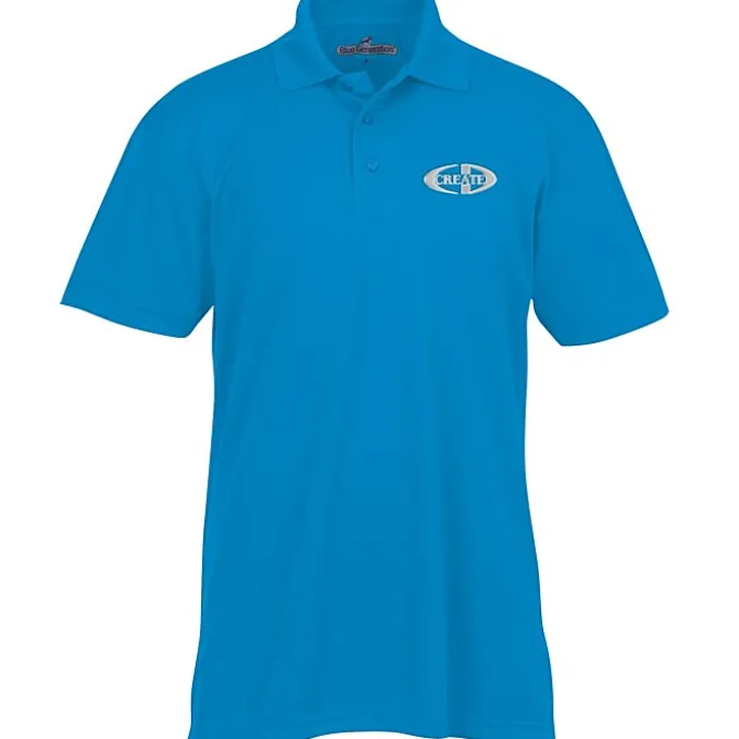 Blue Generation Snag Resistant Wicking Polo - Men's
