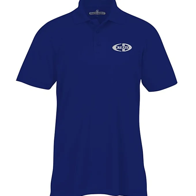 Blue Generation Snag Resistant Wicking Polo - Men's