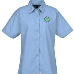 Blue Generation SS Featherweight Poplin - Ladies'