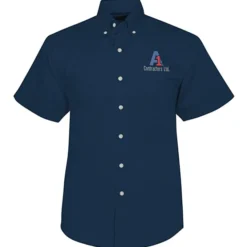 Blue Generation SS Stain-Resistant Twill Shirt - Men's