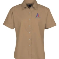 Blue Generation SS Stain-Resistant Twill Shirt - Ladies'