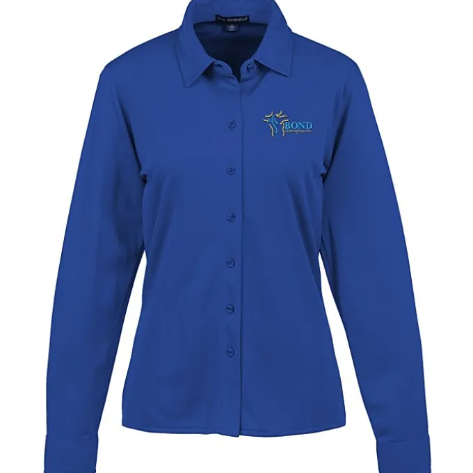 Blue Generation Stretch Knit Shirt - Ladies'