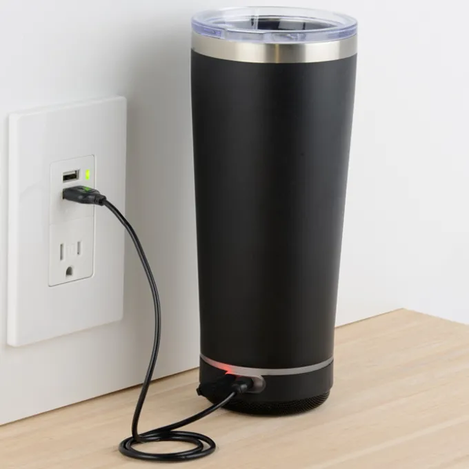 Bluetooth Speaker Vacuum Tumbler - 18 oz