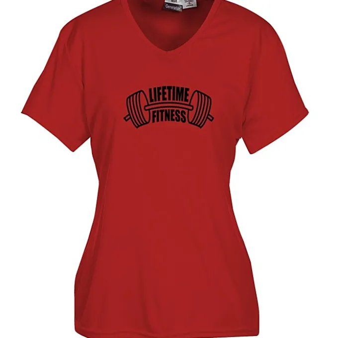 BLU-X-DRI Stain Release Performance T-Shirt - Ladies'