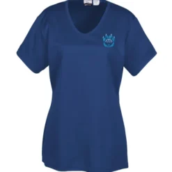 BLU-X-DRI Stain Release Performance T-Shirt - Ladies' - Embroidered