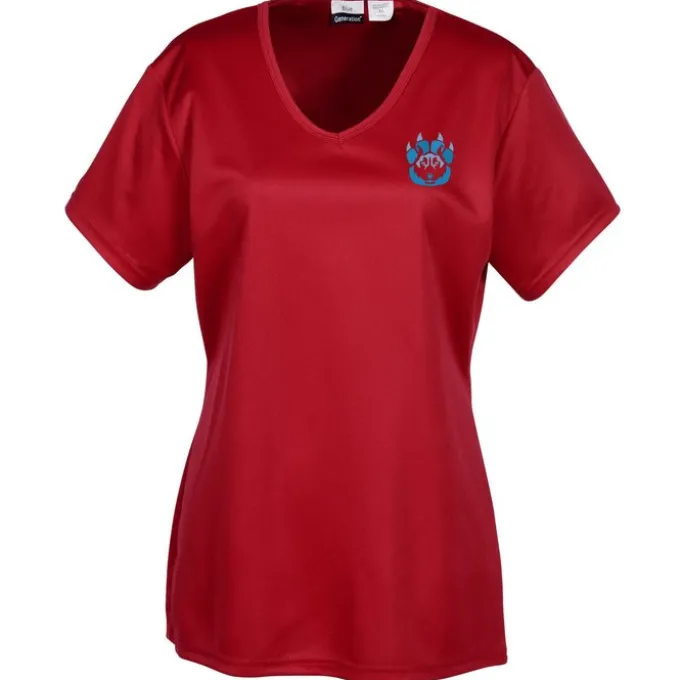 BLU-X-DRI Stain Release Performance T-Shirt - Ladies' - Embroidered