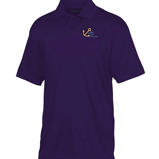 BLU-X-DRI Stain Release Performance Polo - Men's - Embroidered