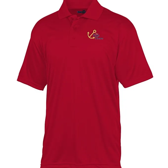 BLU-X-DRI Stain Release Performance Polo - Men's - Embroidered
