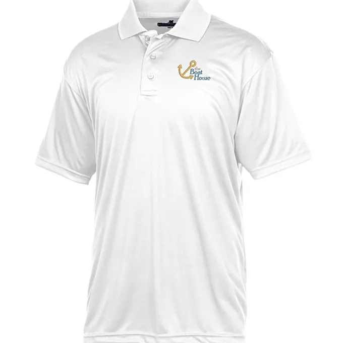 BLU-X-DRI Stain Release Performance Polo - Men's - Embroidered