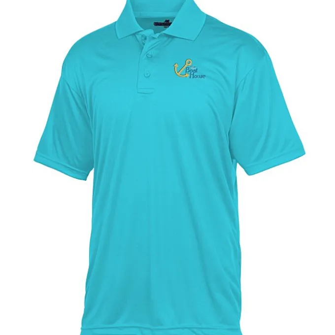 BLU-X-DRI Stain Release Performance Polo - Men's - Embroidered