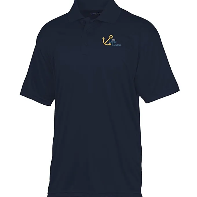 BLU-X-DRI Stain Release Performance Polo - Men's - Embroidered