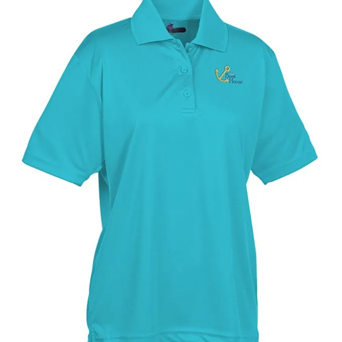 BLU-X-DRI Stain Release Performance Polo - Ladies' - Embroidered