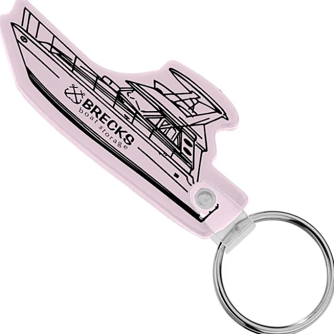 Boat Soft Keychain - Opaque