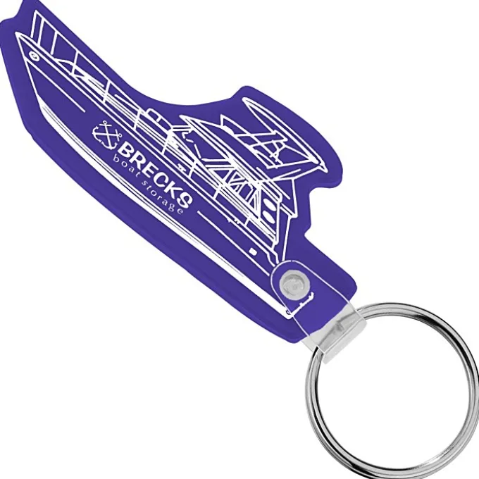 Boat Soft Keychain - Opaque