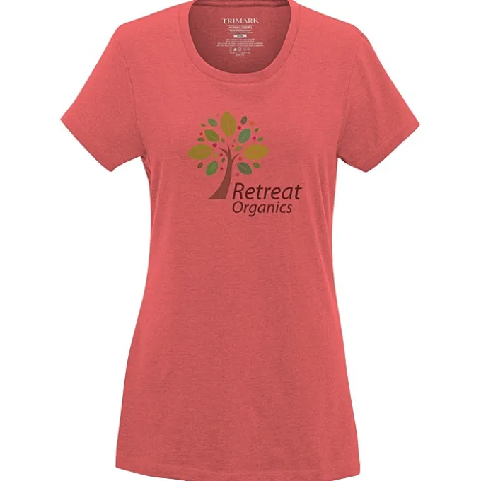 Bodie Heathered Blend T-Shirt - Ladies'