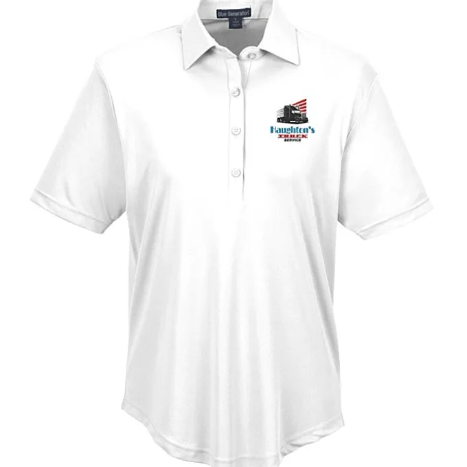 Bonded Collar Dress Polo - Ladies'