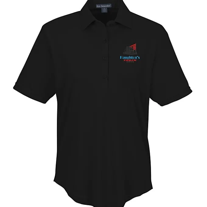 Bonded Collar Dress Polo - Ladies'