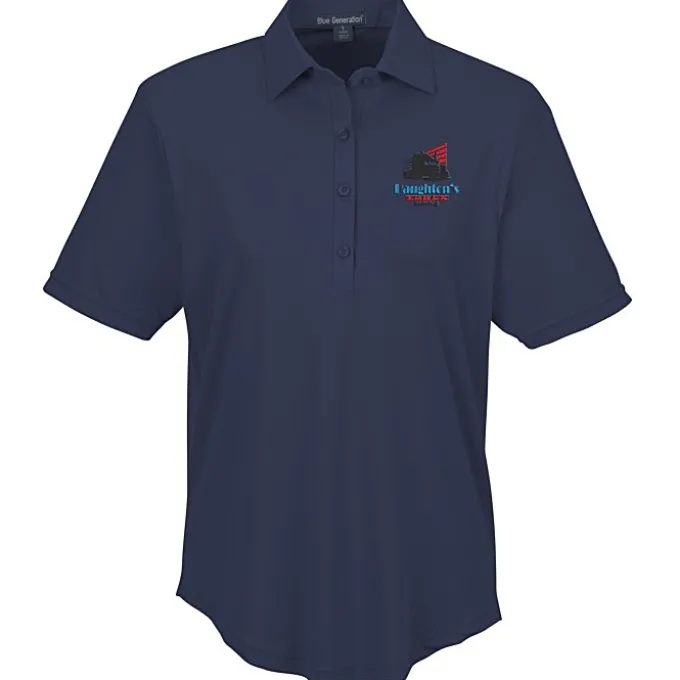 Bonded Collar Dress Polo - Ladies'
