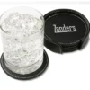 Bonded Leather Coaster Set