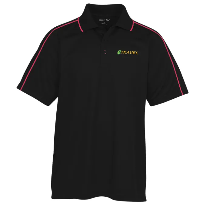 Bondi Micropique Piped Polo - Men's