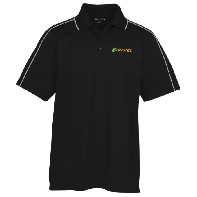 Bondi Micropique Piped Polo - Men's
