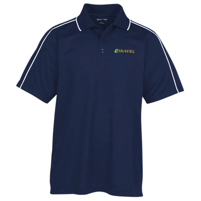 Bondi Micropique Piped Polo - Men's