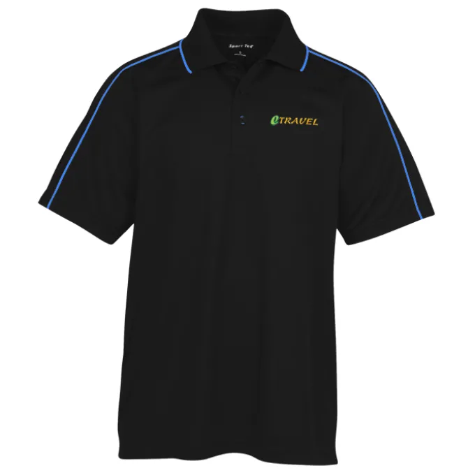 Bondi Micropique Piped Polo - Men's