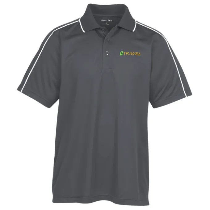 Bondi Micropique Piped Polo - Men's