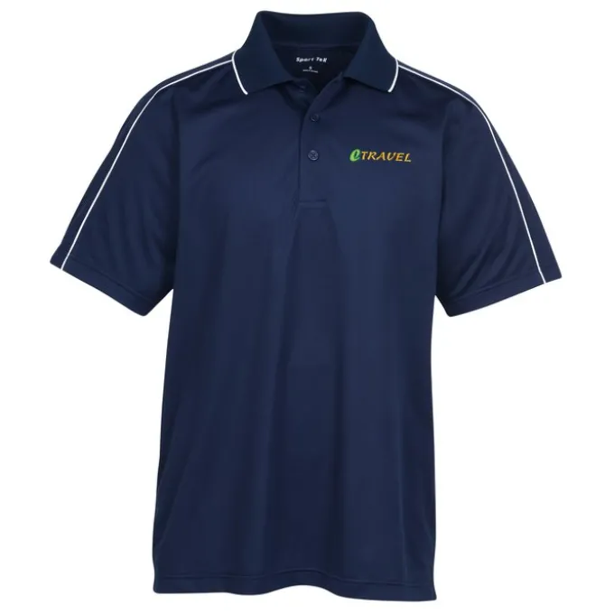 Bondi Micropique Piped Polo - Men's