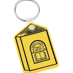 Book Soft Keychain - Opaque